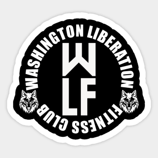 Washington Liberation Fitness Club Sticker